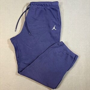Jordan Brooklyn Fleece Women's Pants Navy Blue X-Large